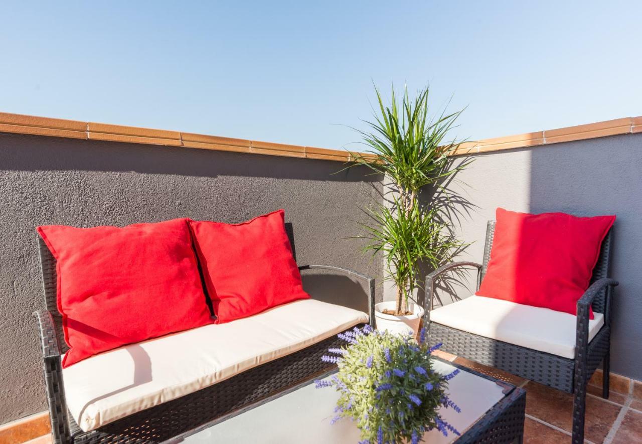 马拉加Gr3-Renovated Apt Next To Old Town With Cozy Terrace公寓 外观 照片